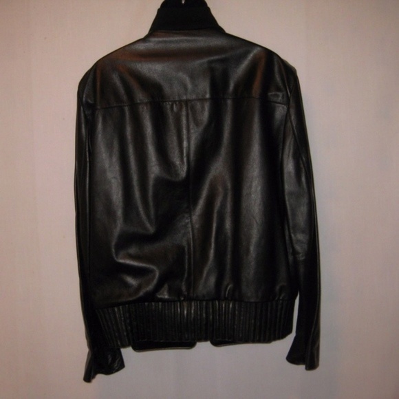 Valentino Roma Lambskin Leather Bomber Jacket 56 - Picture 6 of 8
